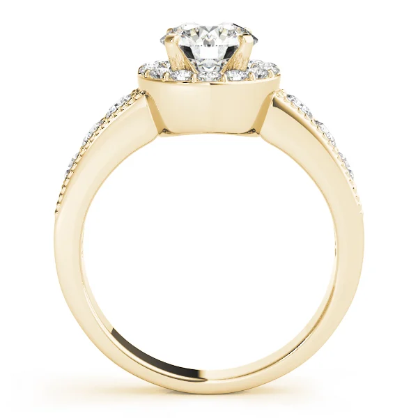 ENGAGEMENT RINGS HALO ROUND - Image 5