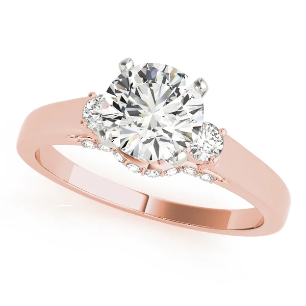 3-Stone Round Engagement Ring - Image 9