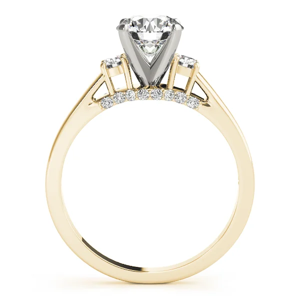 3-Stone Round Engagement Ring - Image 6