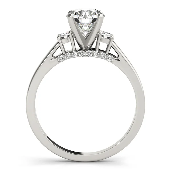 3-Stone Round Engagement Ring - Image 2