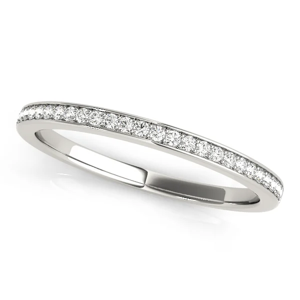STRAIGHT WEDDING BAND CHANNEL SET