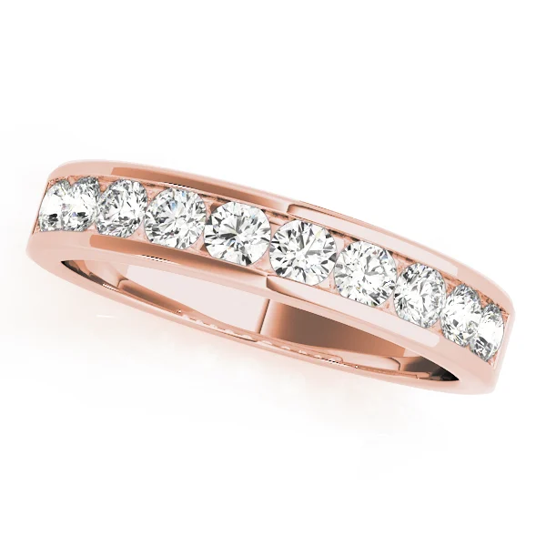 Channel Set Wedding Band - Image 5
