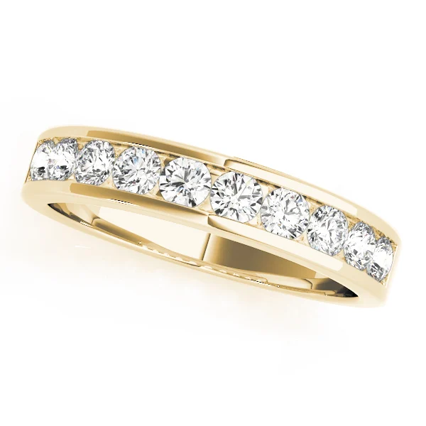 Channel Set Wedding Band - Image 3