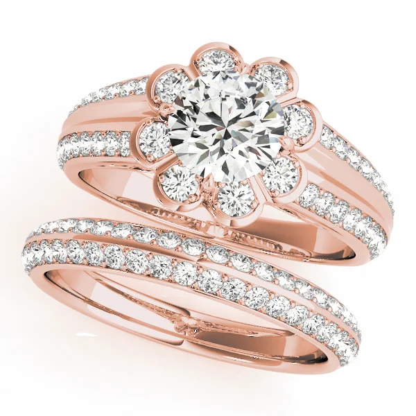 ENGAGEMENT RINGS HALO ROUND - Image 9