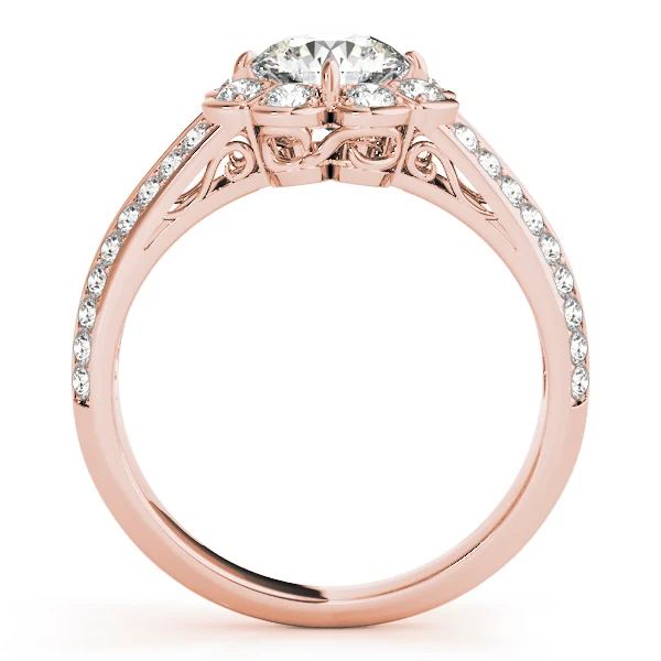 ENGAGEMENT RINGS HALO ROUND - Image 8