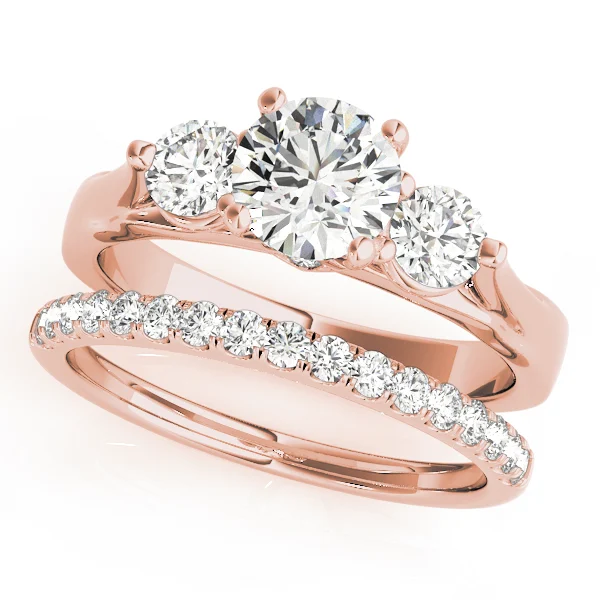 3-Stone Round Engagement Ring - Image 9