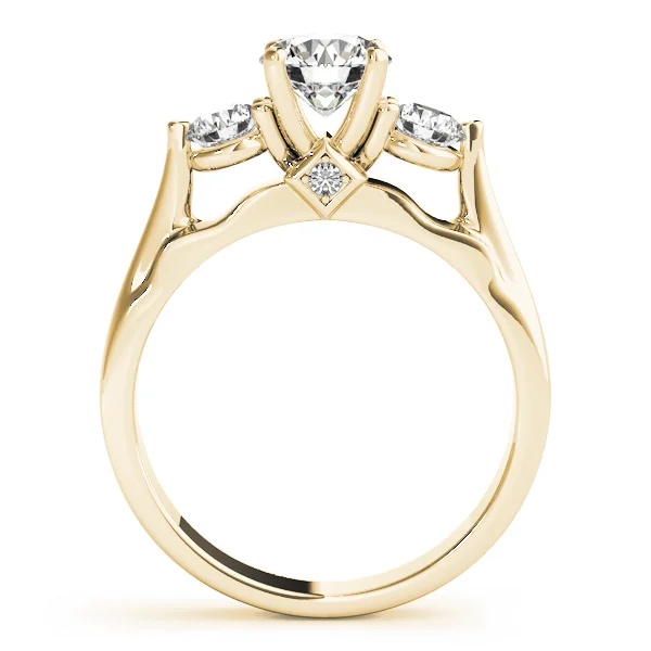 3-Stone Round Engagement Ring - Image 5