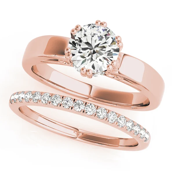 Solitaire Double Prong Engagement Ring - Image 9