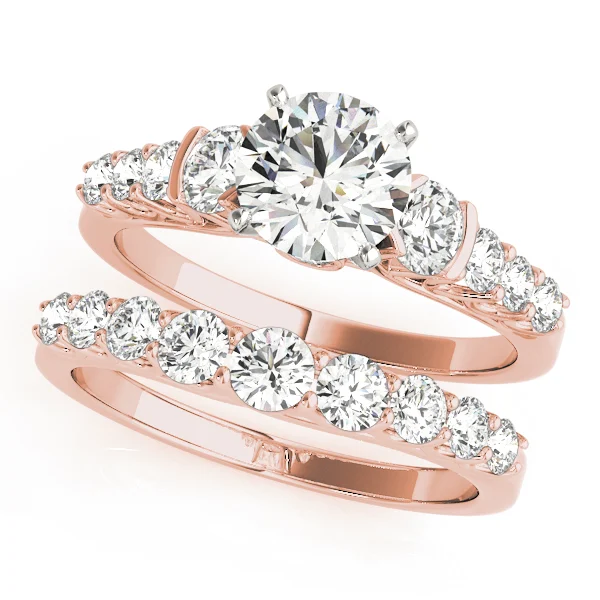 Single Row Prong Engagement Ring - Image 9