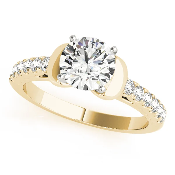 ENGAGEMENT RINGS SINGLE ROW PRONG - Image 4