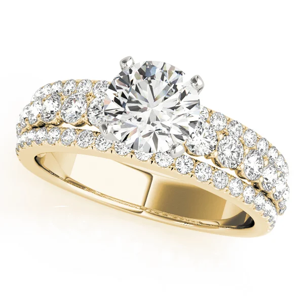 3-Row Engagement Ring - Image 4