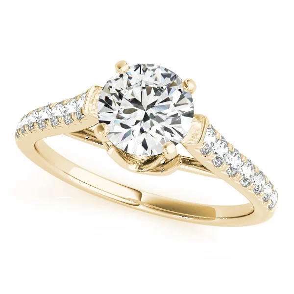 ENGAGEMENT RINGS SINGLE ROW PRONG - Image 4