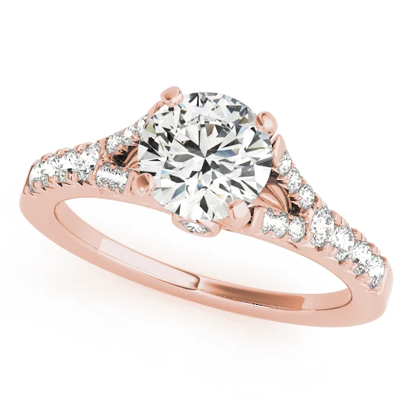 Split Shank Prong Set Engagement Ring - Image 7