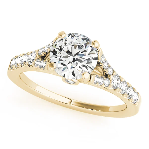 Split Shank Prong Set Engagement Ring - Image 4
