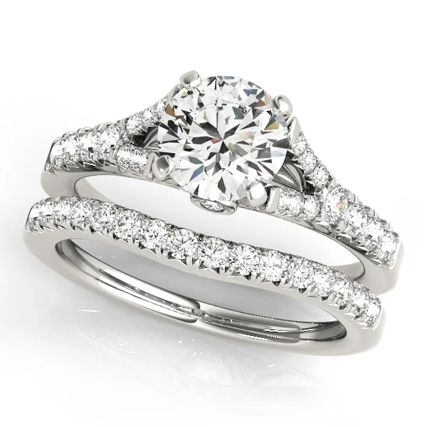 Split Shank Prong Set Engagement Ring - Image 3