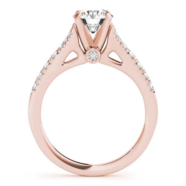 Split Shank Prong Set Engagement Ring - Image 8