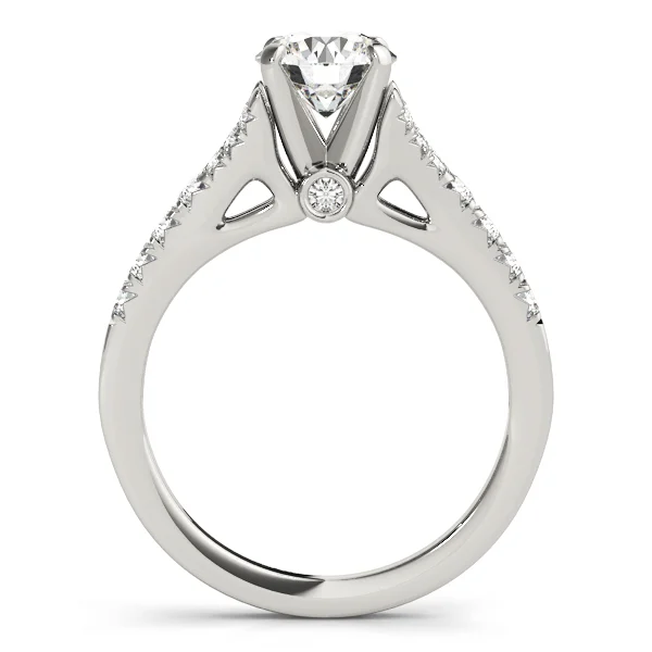 Split Shank Prong Set Engagement Ring - Image 2