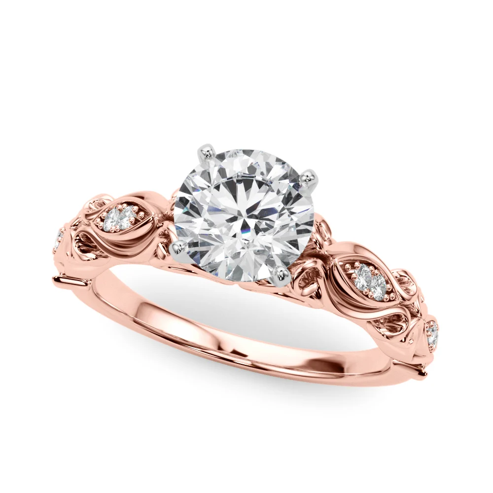 Vintage Inspired Engagement Ring - Image 9