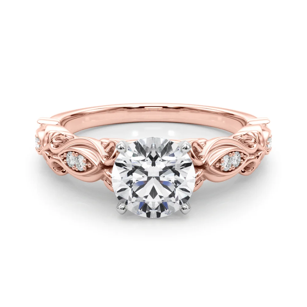 Vintage Inspired Engagement Ring - Image 11