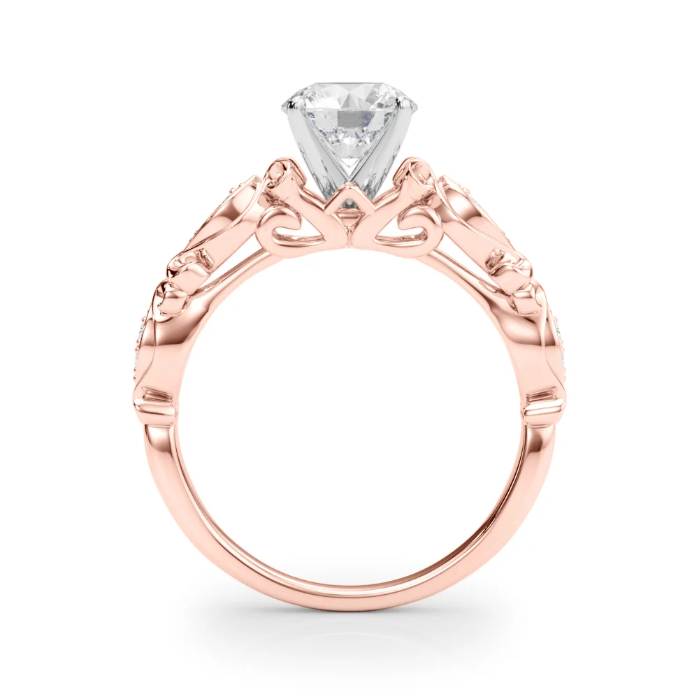 Vintage Inspired Engagement Ring - Image 10