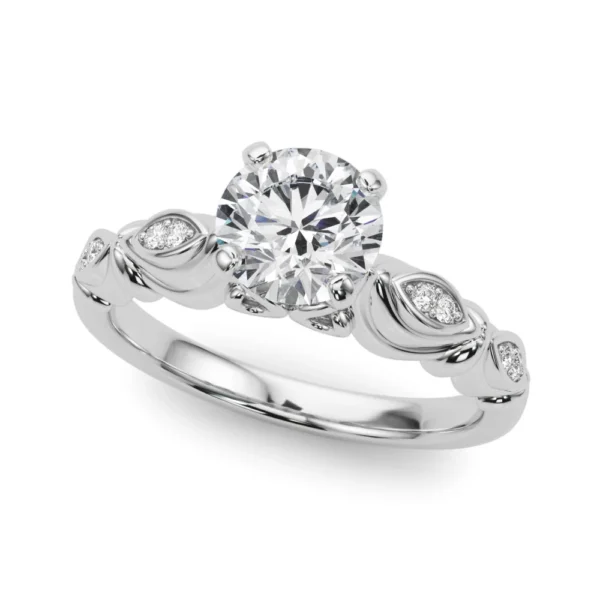 Antique Style Marquise Shape Engagement Ring