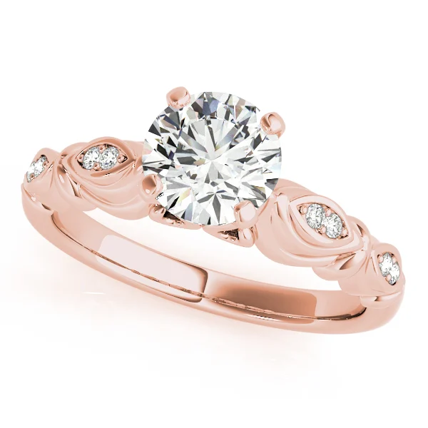 Antique Style Marquise Shape Engagement Ring - Image 9
