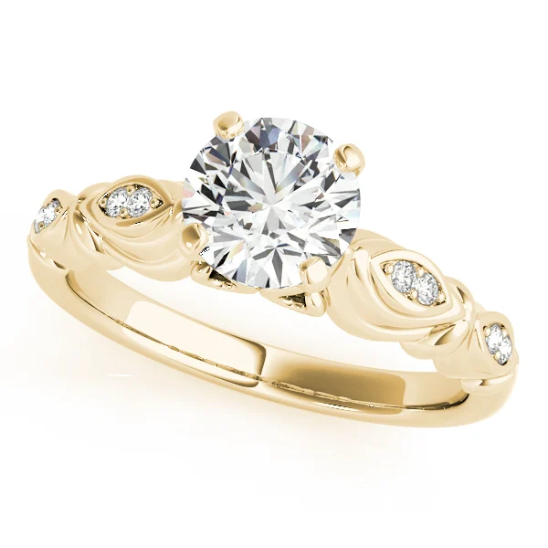 Antique Style Marquise Shape Engagement Ring - Image 5