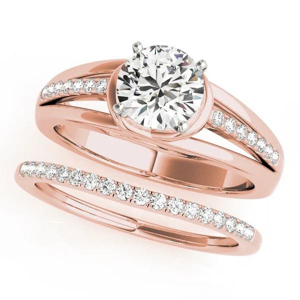 Single Row Prong Engagement Ring - Image 9