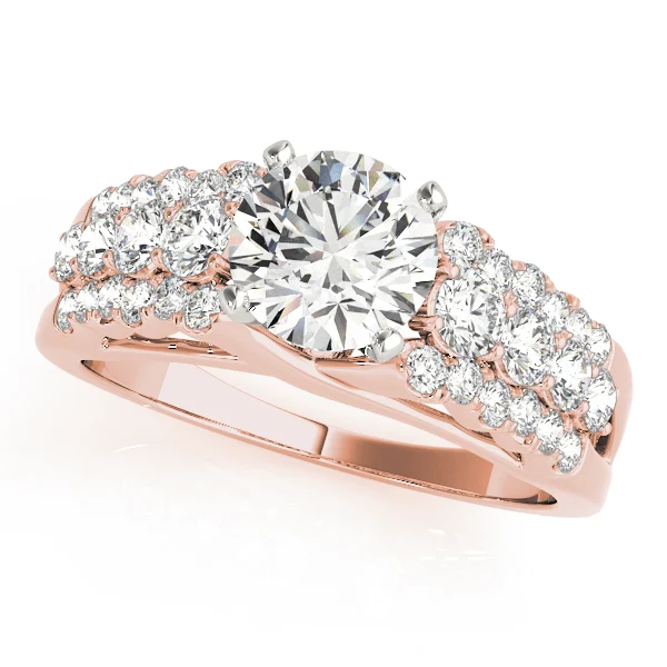 Multirow Pavé Engagement Rings - Image 7