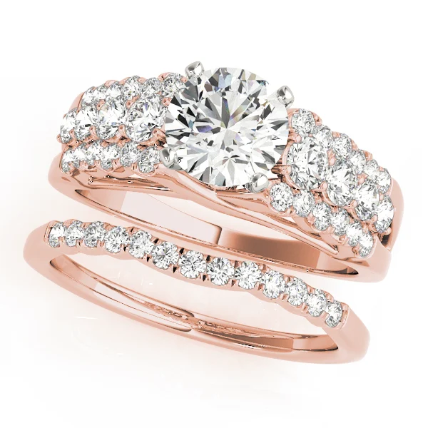 Multirow Pavé Engagement Rings - Image 9