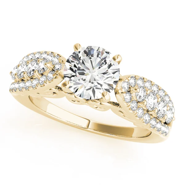 Vintage Multirow Engagement Ring - Image 4