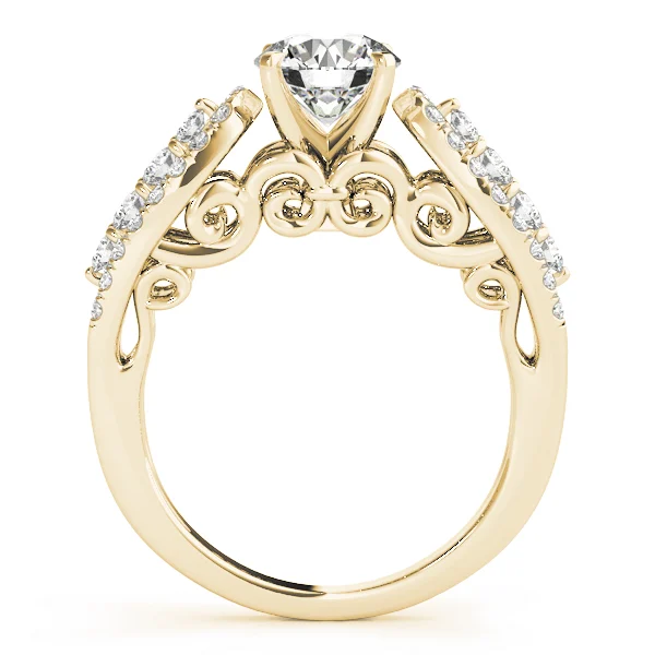 Vintage Multirow Engagement Ring - Image 5