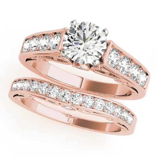 Single-Row Concealed Stone Engagement Ring - Image 9