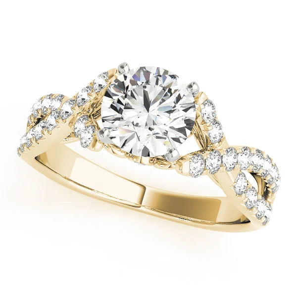 Twisted Multi Row Engagement Ring - Image 4