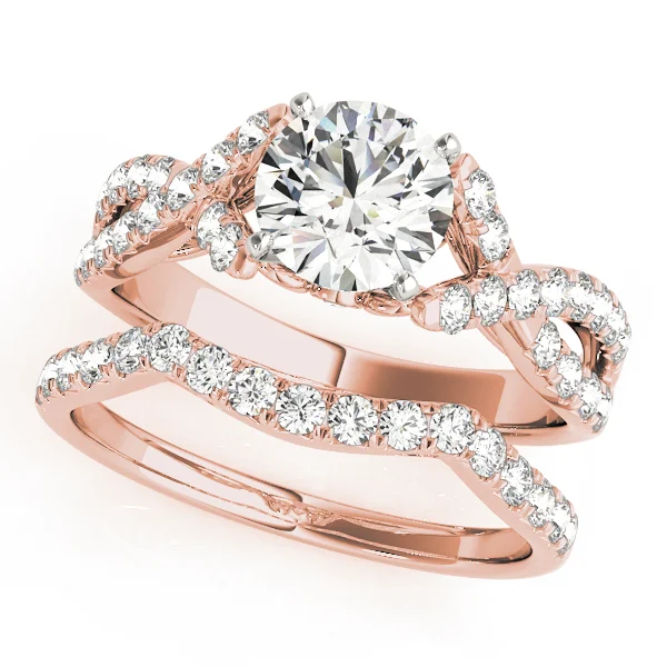 Twisted Multi Row Engagement Ring - Image 9