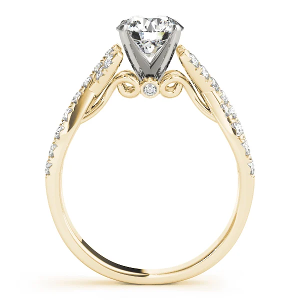 Twisted Multi Row Engagement Ring - Image 5