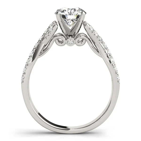 Twisted Multi Row Engagement Ring - Image 2