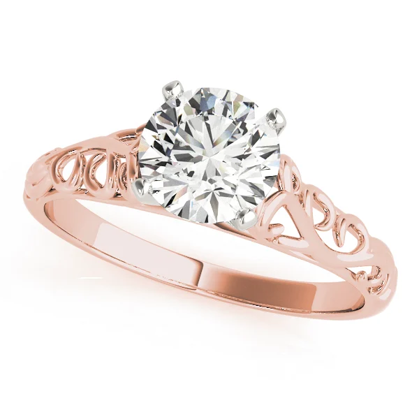 Vintage Inspired Solitaire Engagement Ring - Image 7