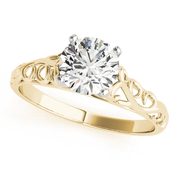 Vintage Inspired Solitaire Engagement Ring - Image 4