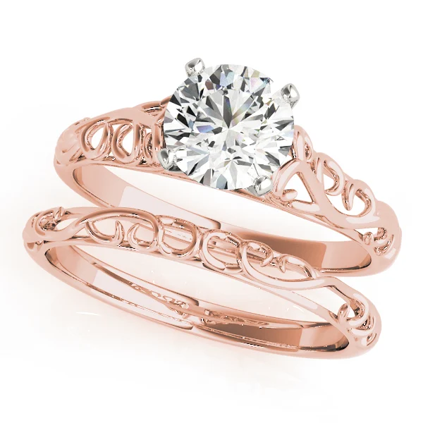 Vintage Inspired Solitaire Engagement Ring - Image 9