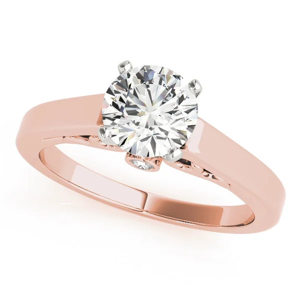 Solitaire Filigree Engagement Ring - Image 7