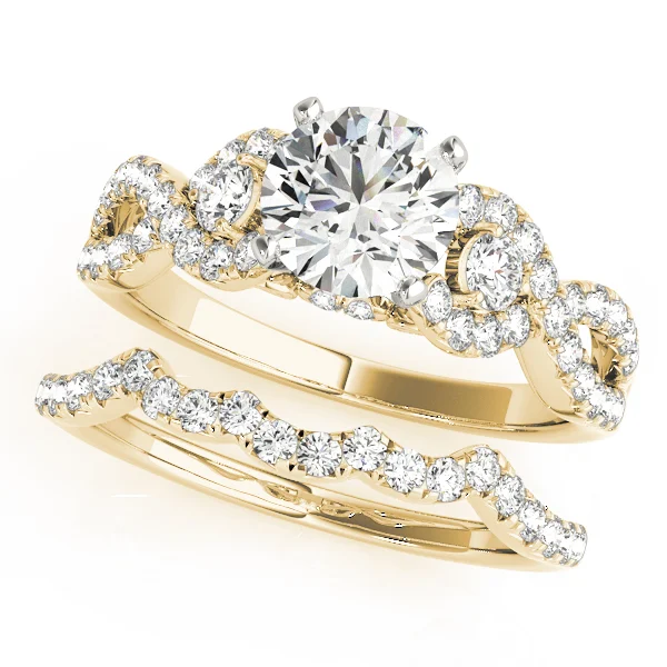 Twisting Diamond Engagement Ring - Image 6