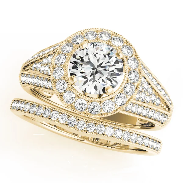 ENGAGEMENT RINGS HALO ROUND - Image 6