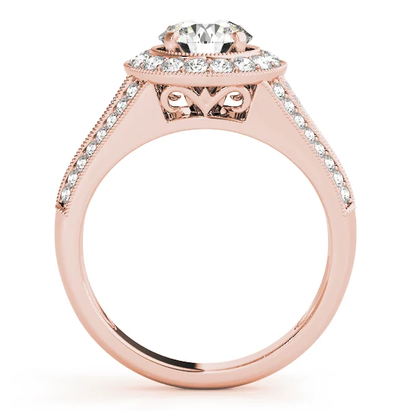ENGAGEMENT RINGS HALO ROUND - Image 8
