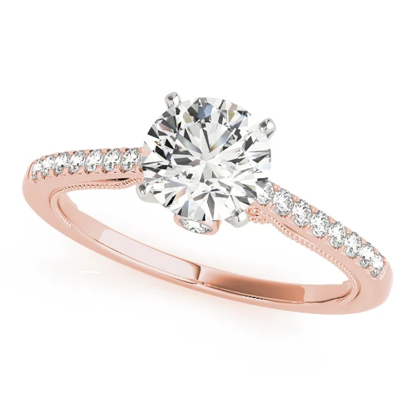 Single Row New Bridal Engagement Rings - Image 7