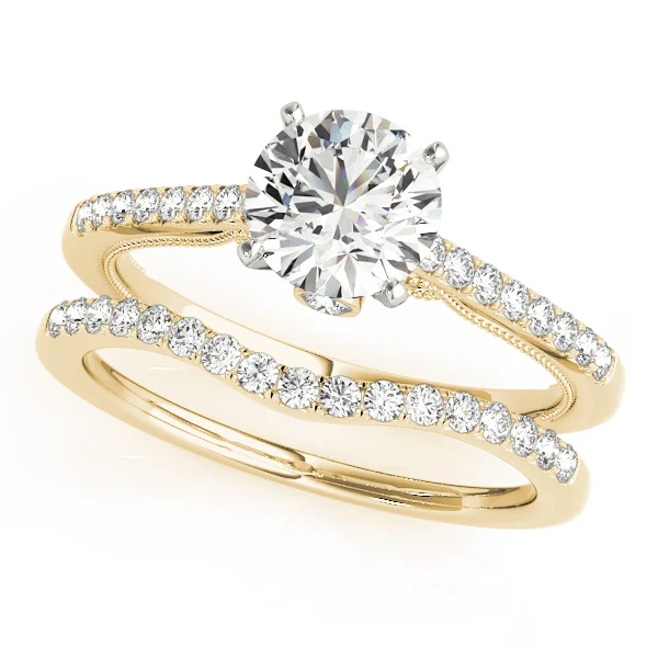 Single Row New Bridal Engagement Rings - Image 6