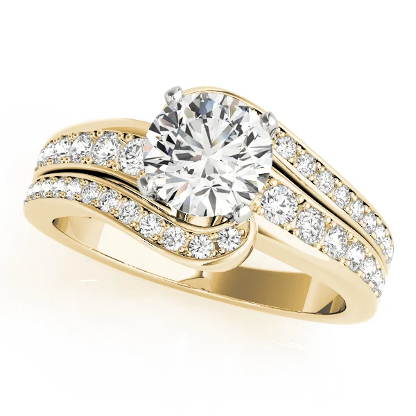 Bypass Multirow Engagement Ring - Image 4