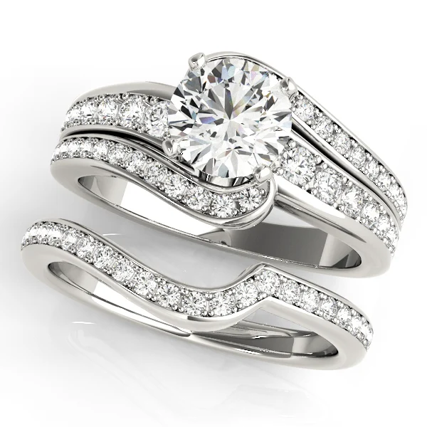 Bypass Multirow Engagement Ring - Image 3