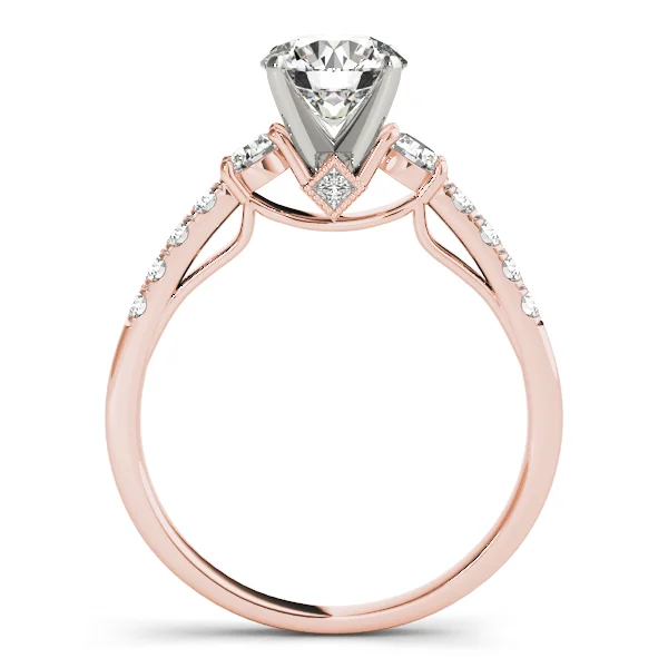 Single Row Engagement Ring - Image 8