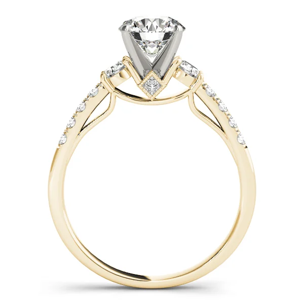 Single Row Engagement Ring - Image 5
